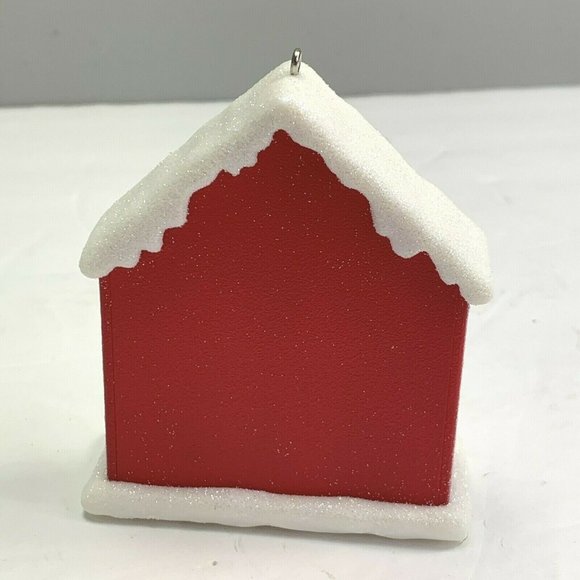 Hallmark Keepsake Ornament Welcome Christmas 2011 Exclusive VIP Repaint Pink - Picture 4 of 6